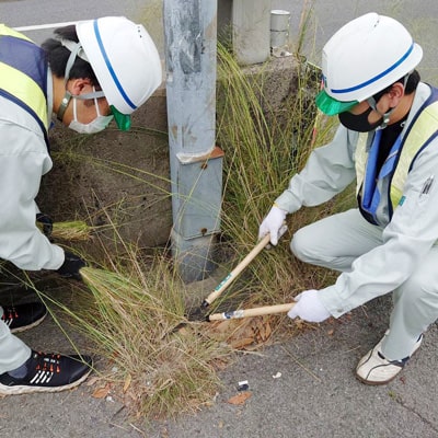 道路維持作業